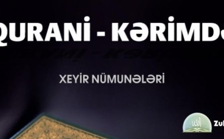 Qurani-Kərimdə xeyir nümunələri