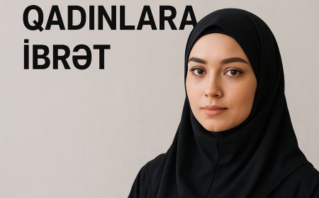 Moda üçün Hicab Bağlayan Qadınlara İbrət