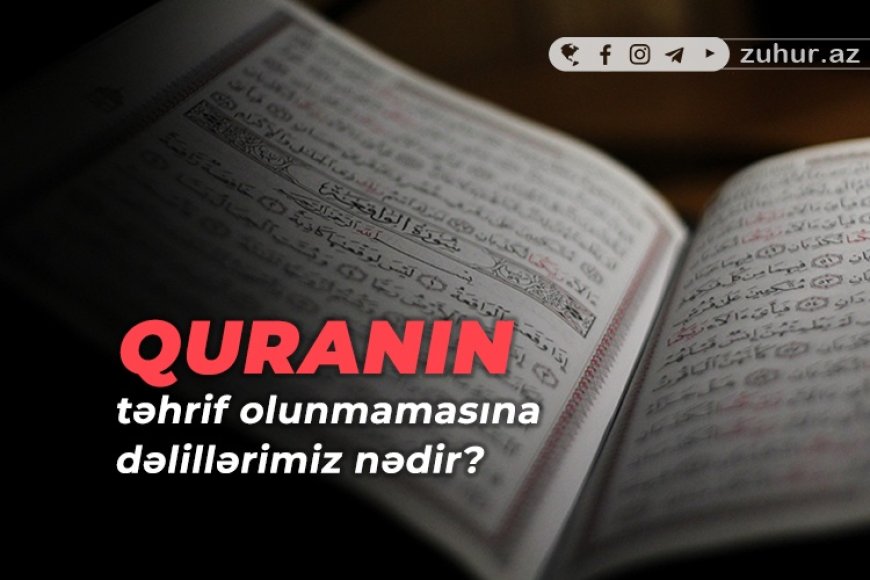 Quran təhrif olunmayıb